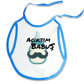 Eğlenceli Bebek Mama Önlüğü Tasarımı online tasarla