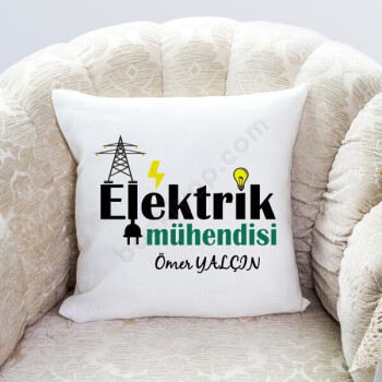 Elektrik Mühendisi Tasarım Yastık online tasarla