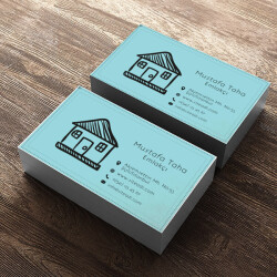 Emlak Kartvizit Tasarımı online tasarla