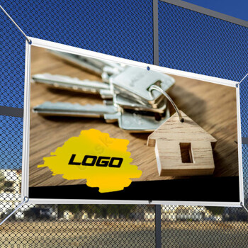 Emlakçı Branda Baskı online tasarla