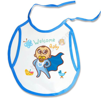 Erkek Bebek Mama Önlüğü online tasarla