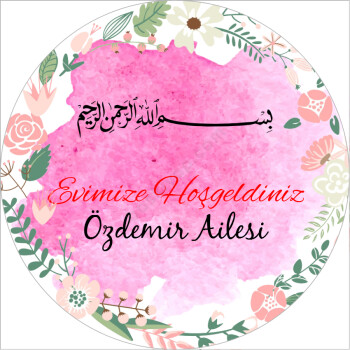 Ev Hediyesi Kişiye Özel Baskılı Pleksi Ve Ahşap Kapı Süsü online tasarla