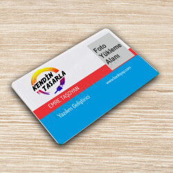 Firma Logolu Kimlik Kartı online tasarla