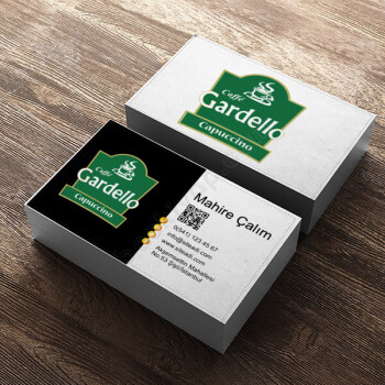 Firmaya Özel Kafe Kartvizit online tasarla