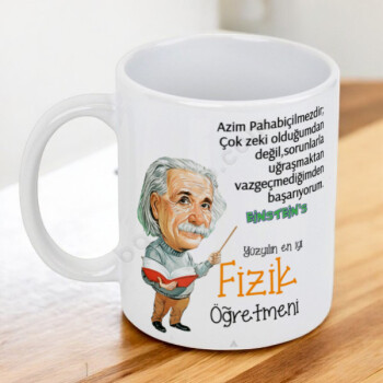 Fizik Öğretmenlerine Özel 2 Baskılı Kupa Bardak online tasarla