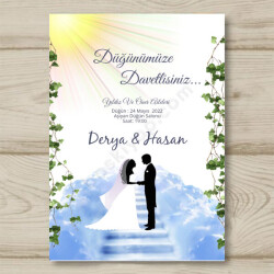 Gelin Damat Davetiye online tasarla