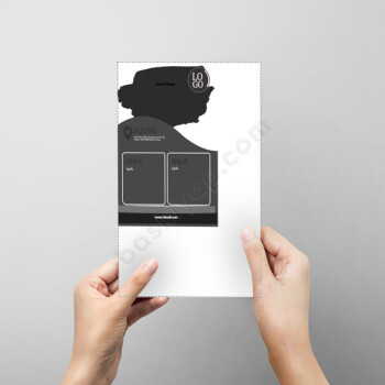 Geometrik Desenli A5 Broşür online tasarla