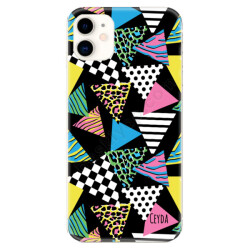 Geometrik Şekiller Tasarımlı Telefon Kılıfı online tasarla