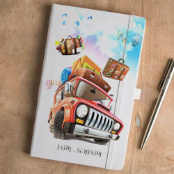 Gezgin Tasarım Baskılı Ajanda online tasarla