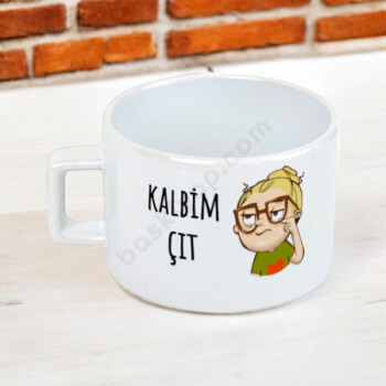 Göz Yaşım Pıt Tasarım Baskılı Fincan online tasarla