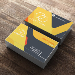 Gri Sarı Kurumsal online tasarla