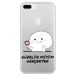 Güzelin Miyim Gerçekten Tasarım Iphone 7 Plus Kılıf online tasarla