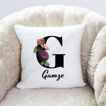 Harfli Ve İsimli Yastık online tasarla