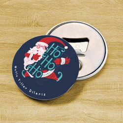 Ho Ho Ho Tasarımlı Buton Açacak online tasarla