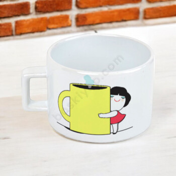 İ Like Coffee Tasarım Baskılı Fincan online tasarla