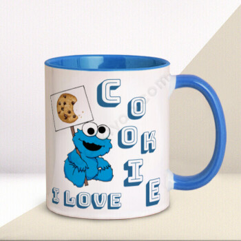 I Love Cookie Kurabiye Canavarı Tasarımlı Kupa online tasarla