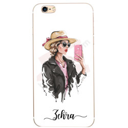 İllistürasyon Kız Tasarım İphone 6 Plus online tasarla