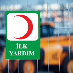 İlk Yardım Tabelası online tasarla