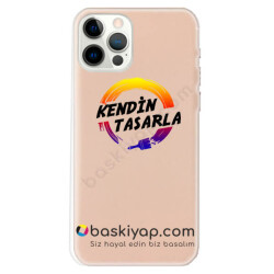 Iphone 12  Telefon Pembe Kılıfı online tasarla