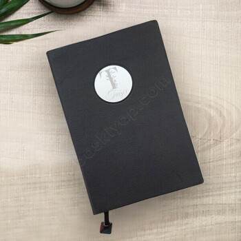 İsim Tasarımlı Madalyon Plakalı Defter online tasarla