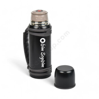 İsim Ve Logo Kazıma Paslanmaz Siyah Çelik Termos Bardak 1300 Ml Kendin Tasarla | 15217 online tasarla