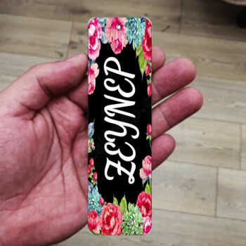 İsime Özel Metal Kitap Ayracı online tasarla