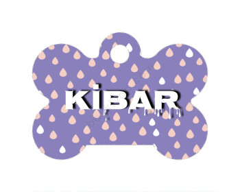 İsimli Kemik Şekilli Künye online tasarla