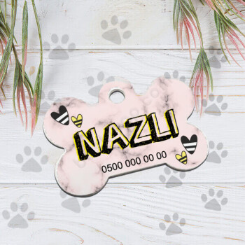 İsimli Kişiye Özel Köpek Künyesi online tasarla