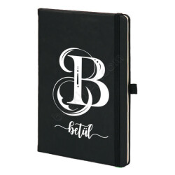 İsme Özel Siyah Ajanda online tasarla