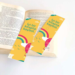 İyi Kitapta Kaybol Kitap Ayracı online tasarla