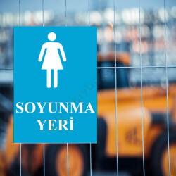 Kadın Soyunma Yeri online tasarla