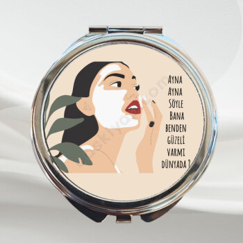Kadınlara Özel Makyaj Aynası online tasarla