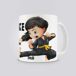 Karateci Kızlar Kupa Bardak online tasarla