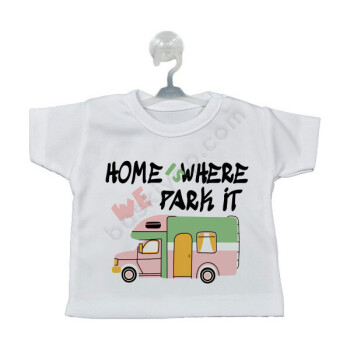 Karavan Tasarımlı Tişört Araba Süsü online tasarla