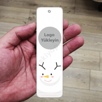 Kardan Adam Metal Kitap Ayracı online tasarla