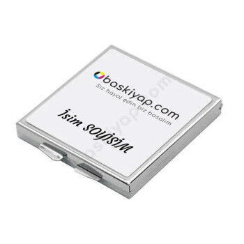 Kare Makyaj Aynası Kişiye Özel Tasarım online tasarla