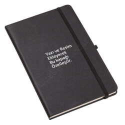 Kendin Tasarla Tarihsiz Ajanda - Siyah online tasarla