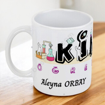 Kimya Öğretmenine Özel Baskılı Kupa online tasarla