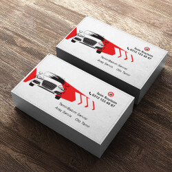 Kırmızı Beyaz Oto Tamir online tasarla