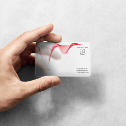 Kırmızı Geometrik Çizgili online tasarla