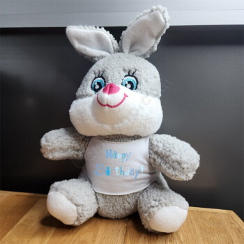 Kişiye Özel Baskılı Peluş Tavşan online tasarla