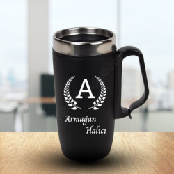 Kişiye Özel Hazırlanmış Şık Tasarım Çelik Termos Bardak online tasarla