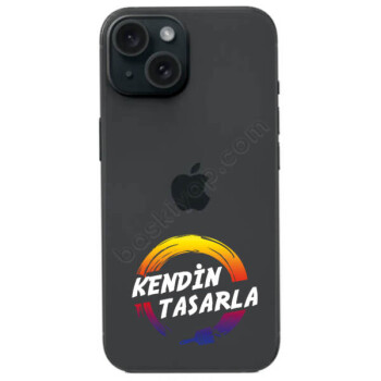 Kişiye Özel Iphone 15 Şeffaf Silikon Telefon Kılıfı online tasarla
