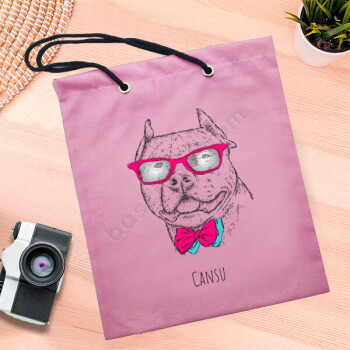 Köpek Desenli Çanta online tasarla