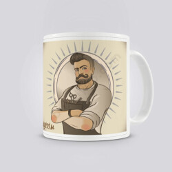 Kuaför Tasarım  Baskılı Kupa online tasarla