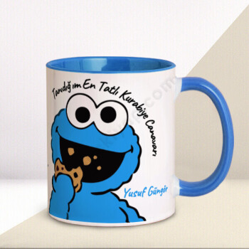 Kurabiye Canavarı Tasarımlı Kupa online tasarla