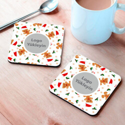 Kurabiye Tasarım Bardak Altlığı online tasarla