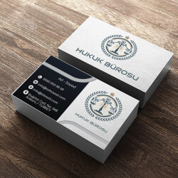 Kurumsal Gri Ekonomik Kartvizit online tasarla