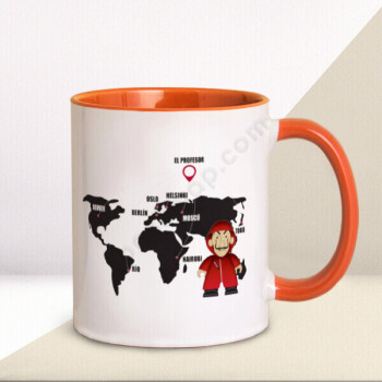 La Case De Papel Lizbon Tasarımlı Kupa Bardak online tasarla