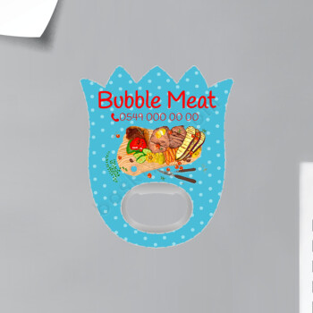 Et Restaurant Özel Lale Magnet Açacak online tasarla